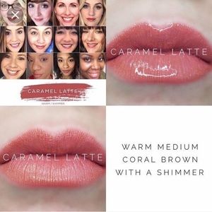 Caramel Latte & cream Matte Lipsense